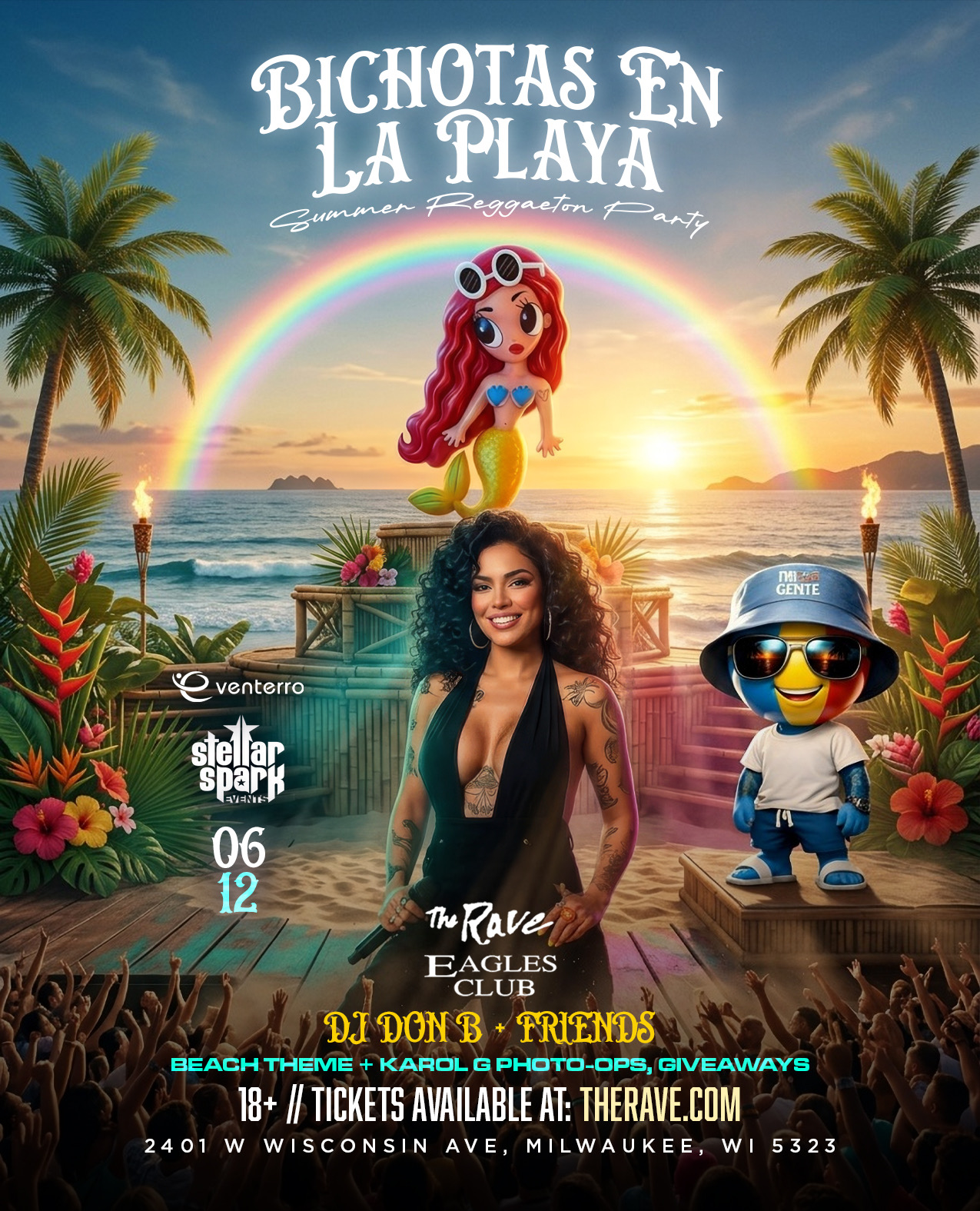 Bichotas en La Playa